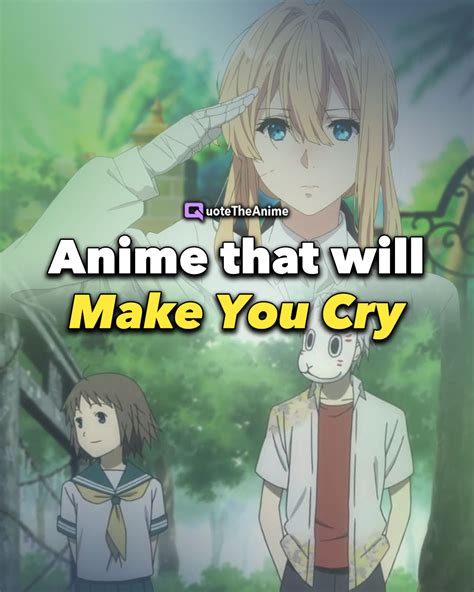 40 Anime That Will Make You Cry Recommendations