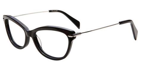 Unisex Full Frame Mixed Material Eyeglasses