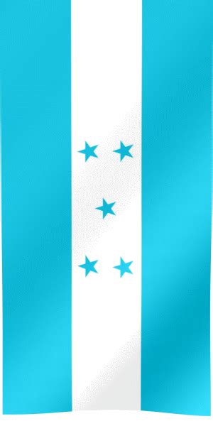 Flag Of Honduras  All Waving Flags