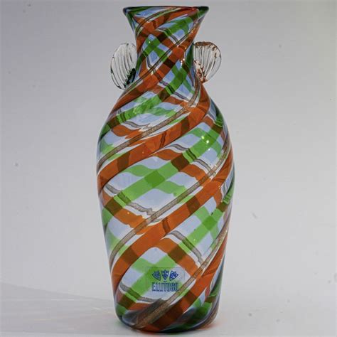 Fratelli Toso Vase A Spirale Hauteur 22 Cm Verre Catawiki