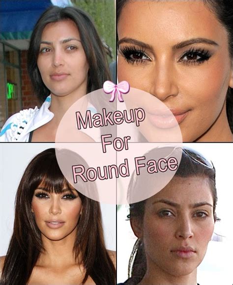 how to do your makeup for round faces saubhaya makeup