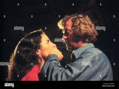 Andrea Marcovicci Michael Caine The Hand 1981 Stock Photo Alamy