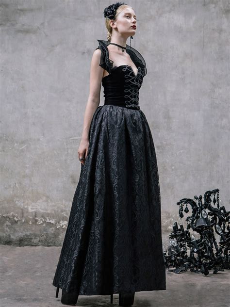 Check spelling or type a new query. Cheap Romantic Black Gothic Halter Corset Prom Dress Sale ...