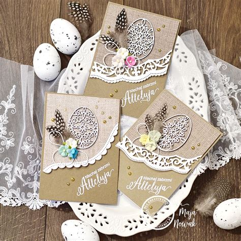 Crafthobby Oliwiaen Wielkanoc W Stylu Eco Eco Easter Cards