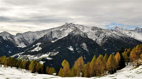 Der goldene herbst macht pause: Der erste Schnee ist gefallen Foto & Bild | landschaft ...