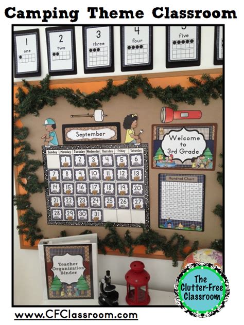 Clutter Free Classroom Camping Themed Classrooms
