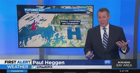 Wednesday Night First Alert Weather Forecast With Paul Heggen Cbs San