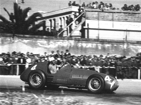 F1 Gp 15 Spanish Gp 1951 Ferrari 375 Luigi Villoresi Ferrari