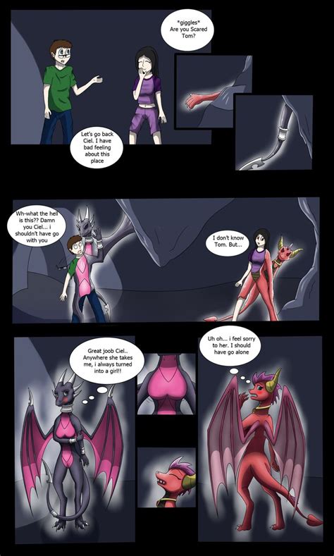 Collab Cynder And Ember TF TG Anime Furry Dragon Transformation