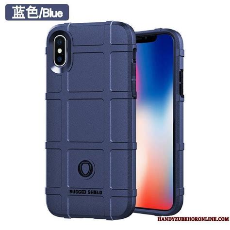 Téléphone portable solide au meilleur rapport qualité/prix ! Iphone Xs Étui Noir Tout Compris Silicone Coque De ...