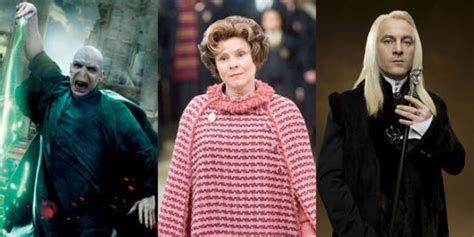 From Lord Voldemort To Dolores Umbridge The Harry Potter Series Had