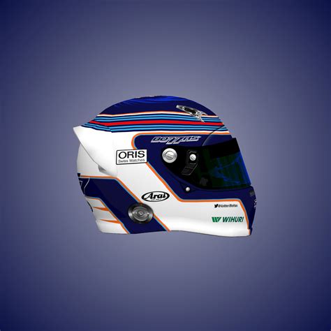 Bottas Williams Helmet 2014 | RaceDepartment
