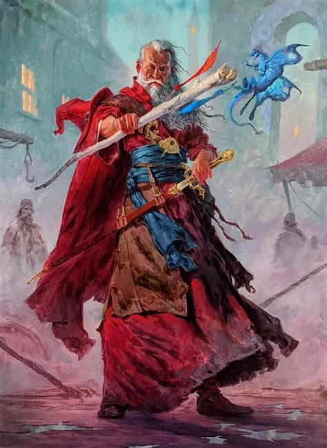 3 Elminster By Tyler Jacobson Forgottenrealms Fantasy Character