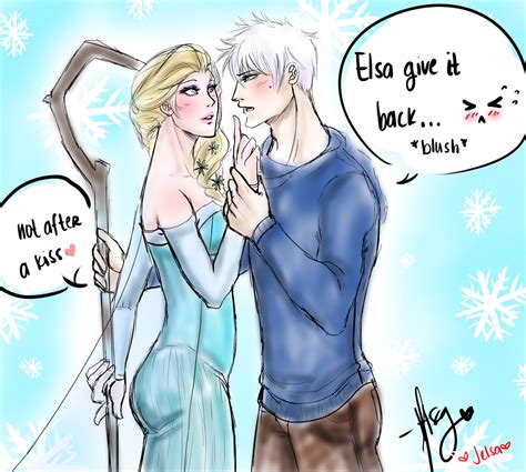 Jack Frost And Elsa By Sidney Chuu On Deviantart Jack Frost And Elsa Jack And Elsa Jack Frost