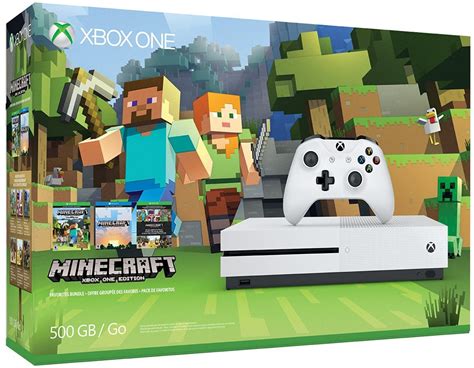 Consola Xbox One S 500 Gbpaquete Minecraft Videojuegos