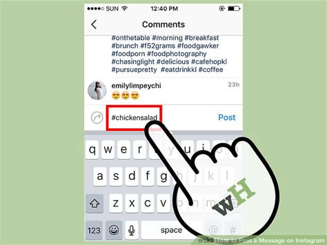 Pull up the instagram app on your. 3 Ways to Post a Message on Instagram - wikiHow