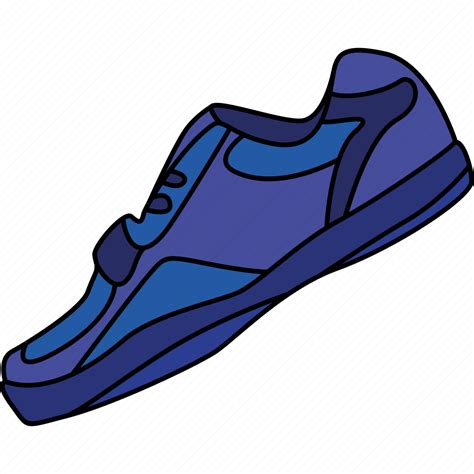 Shoe Blue Footwear Icon Download On Iconfinder