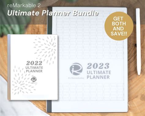 Remarkable 2 Planner Templates 20222023 Bundle Remarkable Calendar
