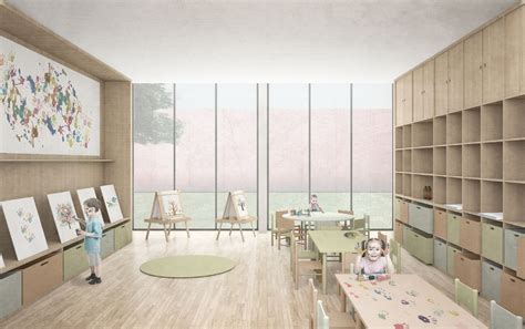 Gallery Of Competition Winning Scheme Weaves Kindergarten And Nature