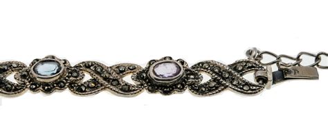 Color Your World - Vintage Sterling Silver Amethyst, Blue Topaz, Citri