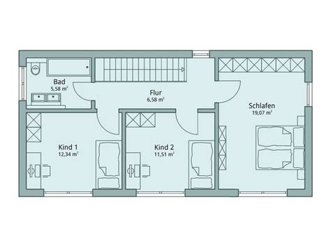 Schmales haus plan schmale hauser haus plane haus grundriss. TALBAU-Haus - Ideal für schmale Grundstücke | Grundriss ...