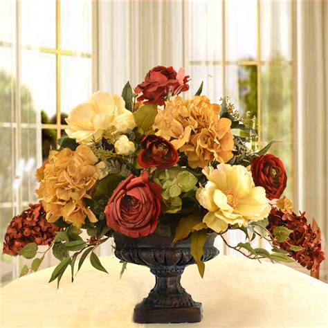 floral home decor mixed centerpiece in decorative vase and reviews wayfair