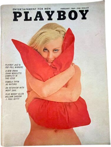 Playboy Magazine February Lorrie Menconi Pamela Tiffin Ebay