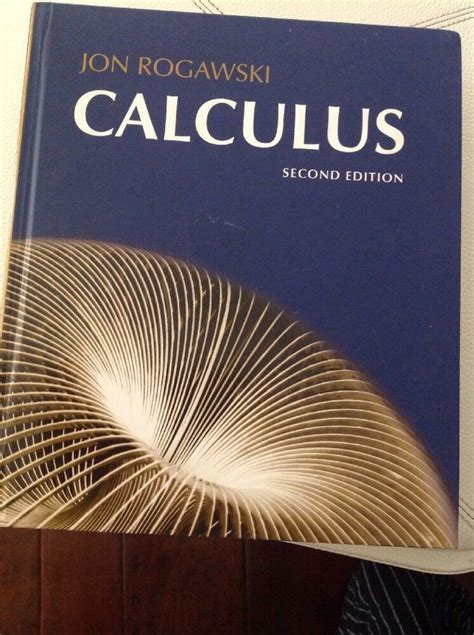 Calculus By Jon Rogawski 2011 Hardcover 2nd Edition 9781429208383 Ebay