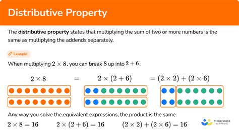 Distributive Property Elementary Math Steps Examples Questions