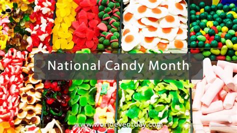 National Candy Month World Event Day