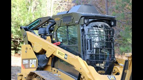 Enhanced Guarding For Caterpillar Skid Steer With Mg Heavy Equipment