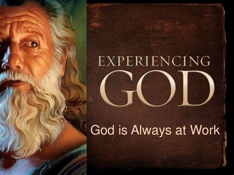 20121007 Experiencing God Part 1