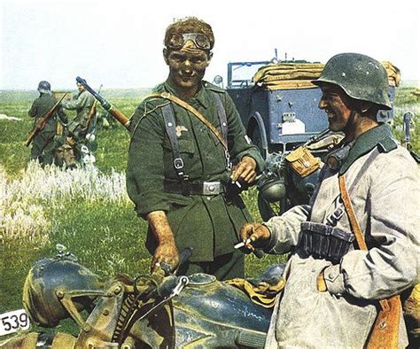 Incredible Colourised Photos Of The German Army Artofit