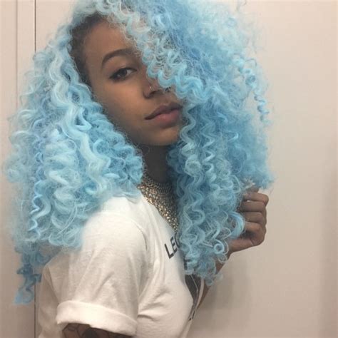 It is a dominant genetic trait. how i did my baby blue crochet braids!! | POWDER DOOM - a ...