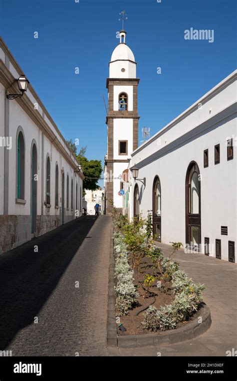 Outdoor Image Of An Old Church Iglesia De San Gines Of Arrecife