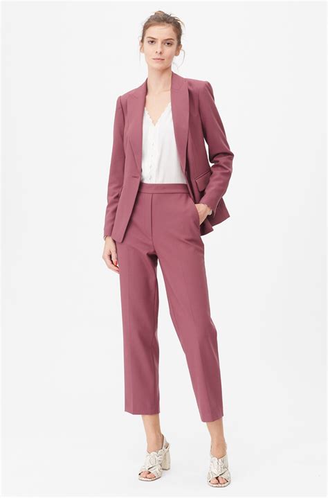 Tailored Gabardine Suiting Jacket Rebecca Taylor Suiting Casual