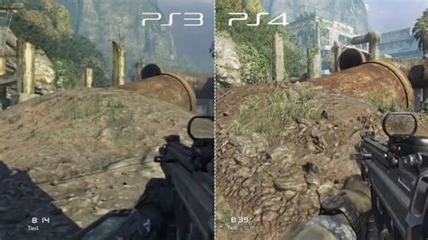 Grafikvergleich Call Of Duty Ghosts Ps3 Vs Ps4
