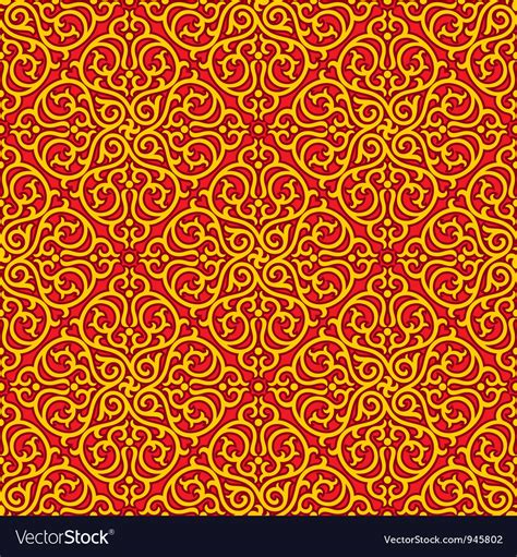 Oriental Chinese Seamless Pattern Royalty Free Vector