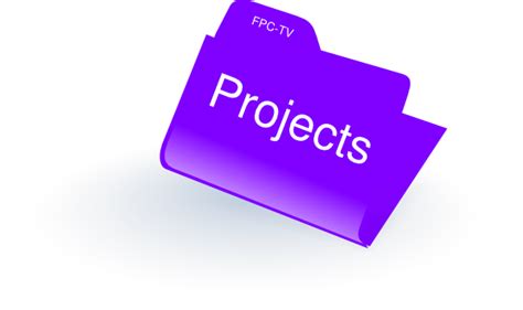 Project Folder Clip Art At Clker Com Vector Clip Art Online Royalty