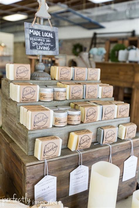 Maybe you would like to learn more about one of these? Nice soap display idea for a craft show. Love the hang ...