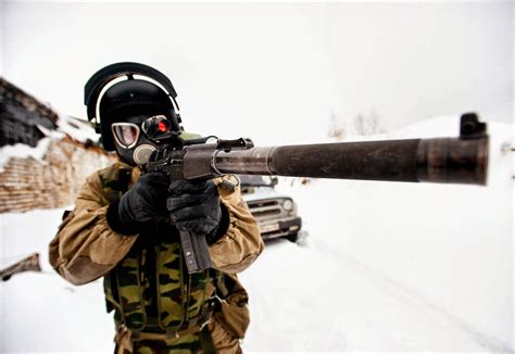 Russian Spetsnaz Omsn Or Sobr Special Rapid Response Unit Weapons Free