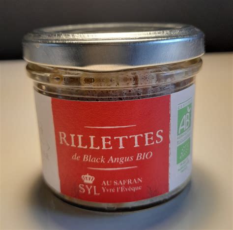 Rillette de bœuf Black Angus BIO au Safran Safran