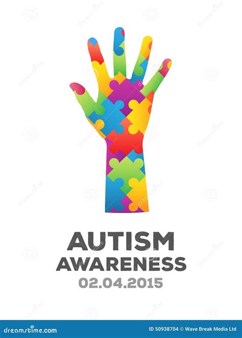 Autism Awareness Design Vector Stock Vector Illustration Of Puzzle