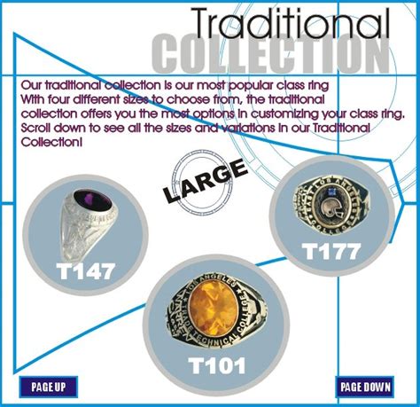 Traditional Class Ring Styles