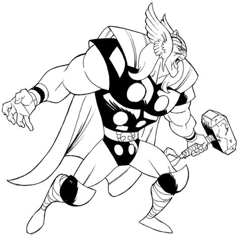 This thor ragnarok coloring page would make a cute present for your parents. Thor Ragnarok Coloring Pages at GetColorings.com | Free ...