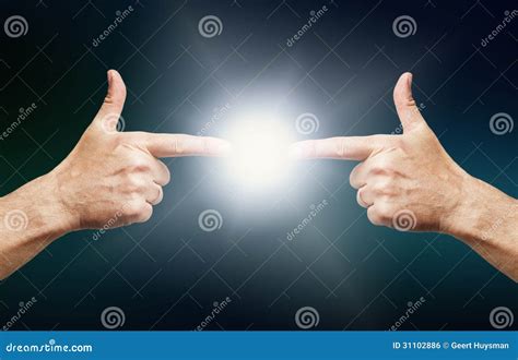 Two Hands Connecting Royalty Free Stock Image Image 31102886