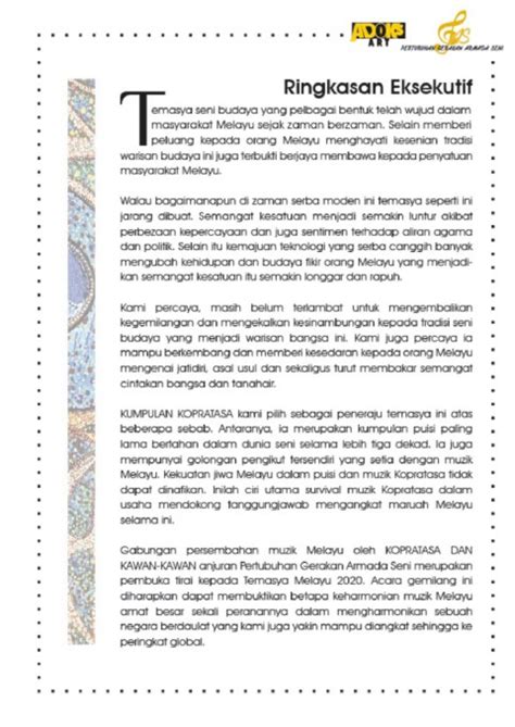 Contoh proposal kegiatan pameran terlengkap dari kegiatan sekolah berupa pameran, acara pramuka, pentas seni, sampai dengan acara bakti sosial. Proposal Seni Budaya - Goresan