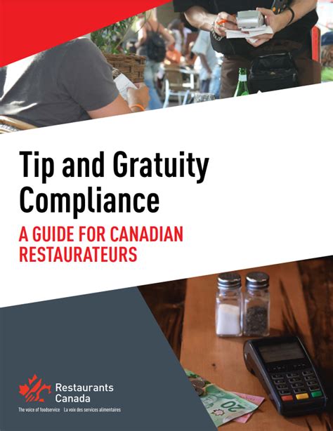 Tip And Gratuity Compliance A Guide For Canadian Restaurateurs