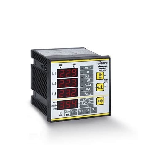 Digital Measuring Instrument Emm µ4h Contrel Elettronica