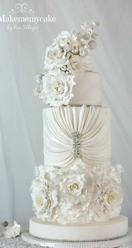 Looking for wedding cake ideas? 251 best images about All White Wedding Ideas on Pinterest